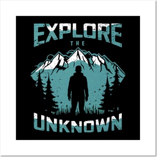 Explore The Unknown Posters and Art